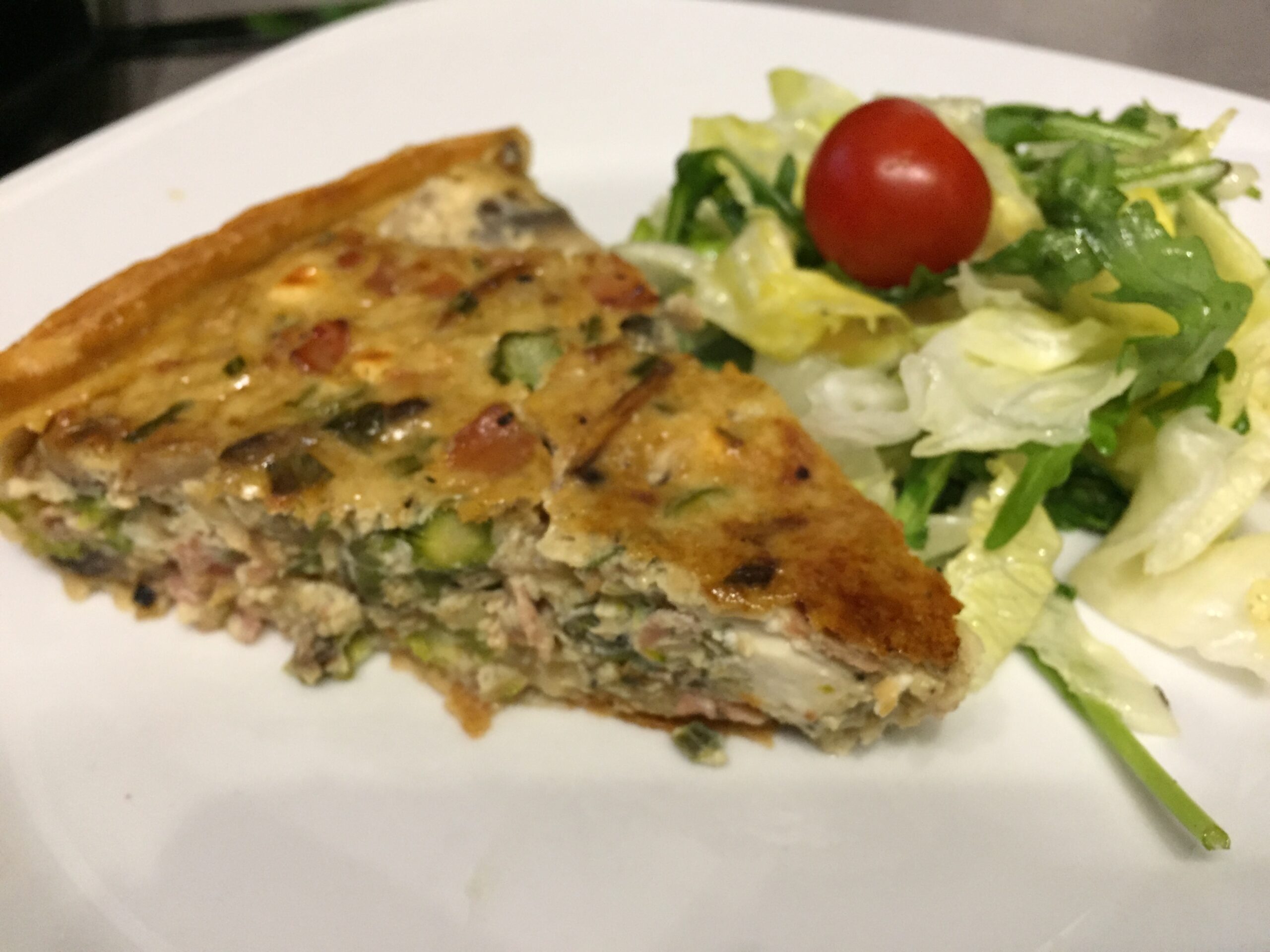 Spargel-Speck Quiche - waskochen.at