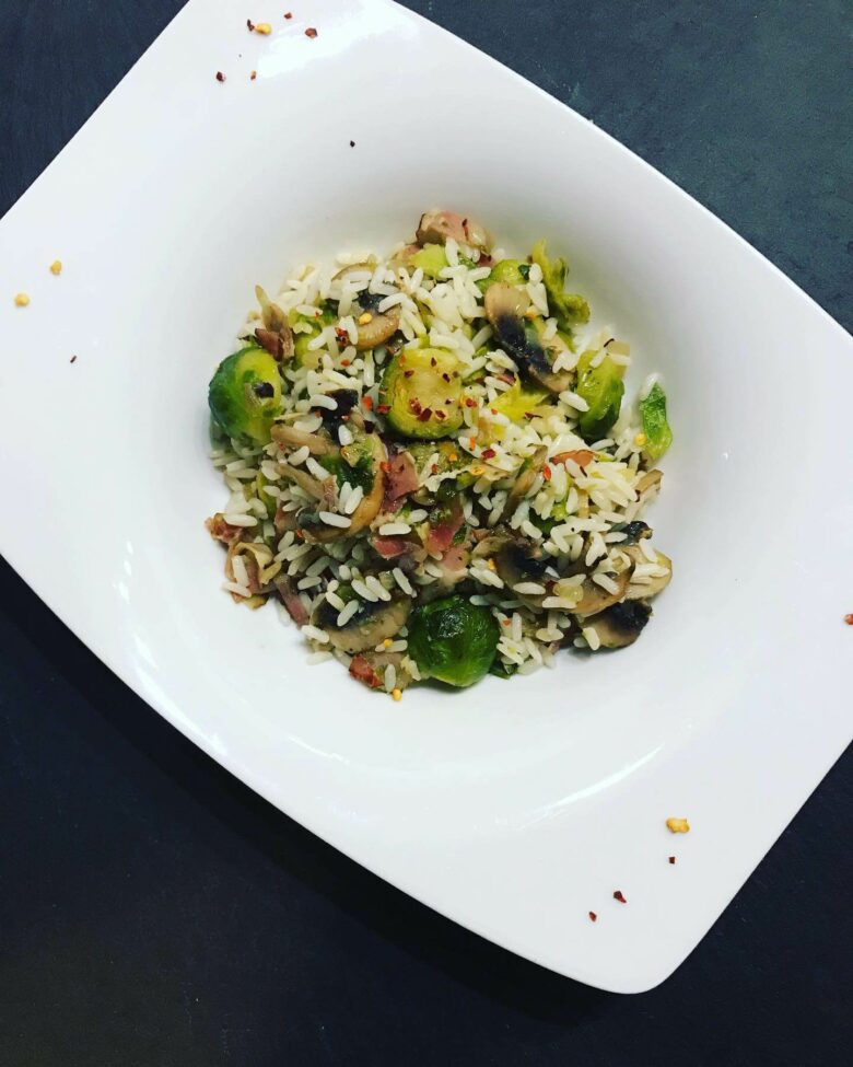 Reispfanne mit Kohlsprossen - waskochen.at